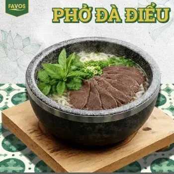 Phở đà điểu bát đá FAVOS